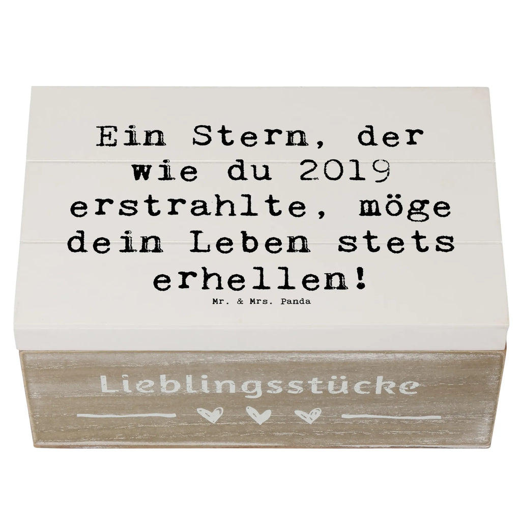 Holzkiste Spruch 2019 Geburtstag Stern Geschenkdose, Erinnerungskiste, Erinnerungsbox, Geschenkbox, Truhe, Holzkiste, Kiste, XXL, Schatulle, Schatzkiste, Dekokiste, Aufbewahrungsbox, Geburtstag, Geburtstagsgeschenk, Geschenk