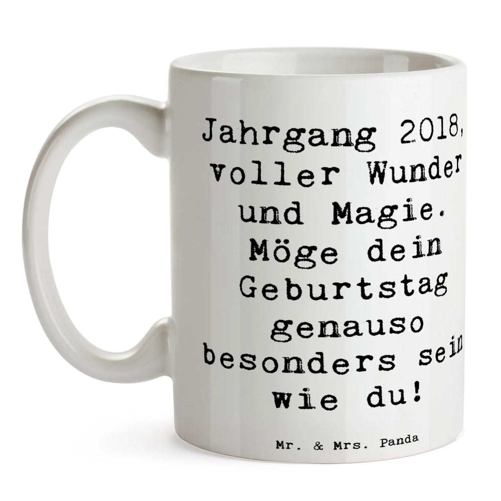 Tasse Spruch 2018 Geburtstag Tasse, Tasse mit Motiven, Porzellantasse, Geschenktasse, Kaffeetasse, Teetasse, Bürotasse, Tasse mit Zitaten, Keramiktasse, Geburtstag, Geburtstagsgeschenk, Geschenk