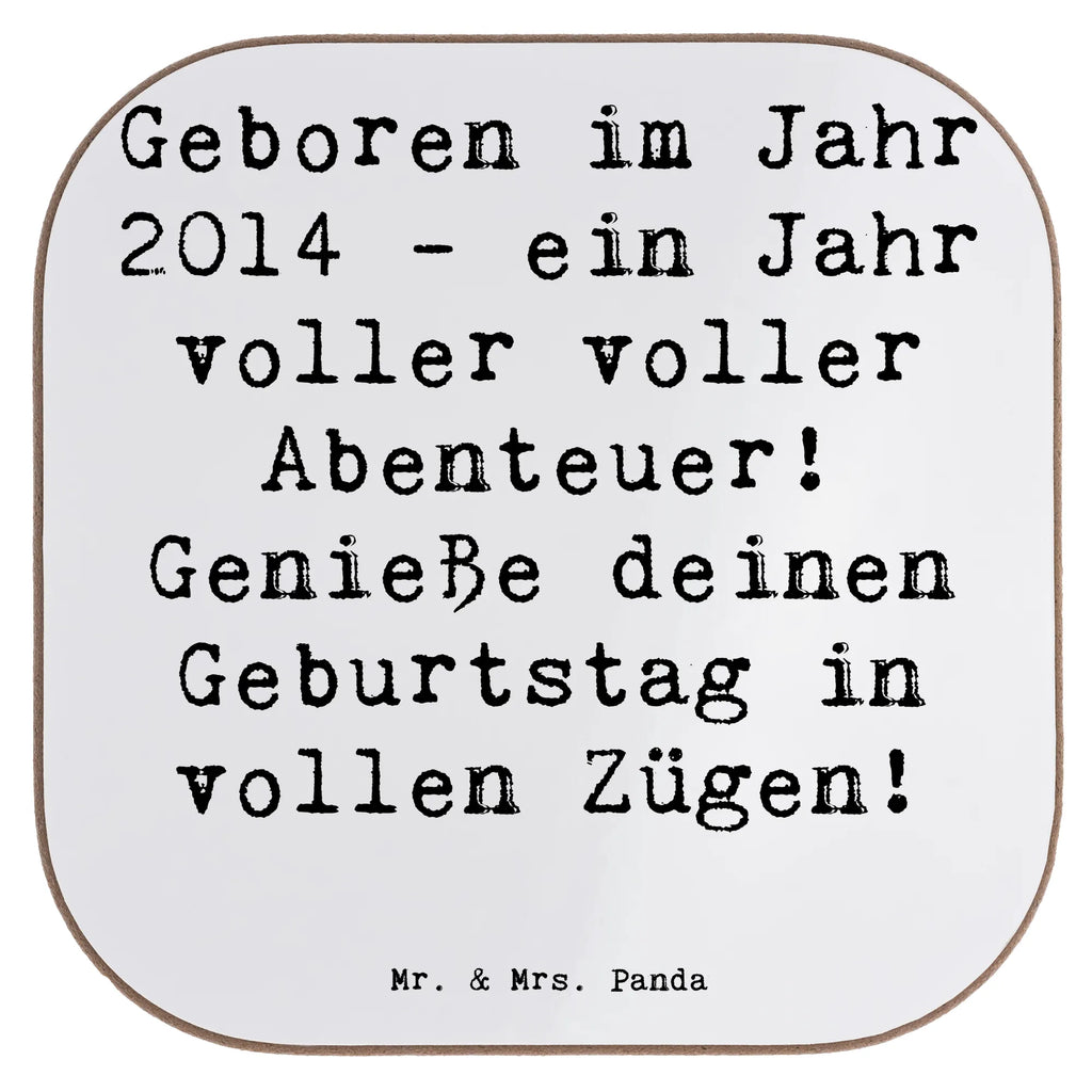 Square coaster Saying Geboren im Jahr 2014 - ein Jahr voller voller Abenteuer! Genieße deinen Geburtstag in vollen Zügen! Glasuntersetzer, Untersetzer aus Holz, Untersetzer Design, Untersetzer Gläser, Tassen Untersetzer, Bierdeckel, Korkuntersetzer, Untersetzer Holz, Holzuntersetzer, Untersetzer, Getränkeuntersetzer, Untersetzer für Gläser, Geburtstag, Geburtstagsgeschenk, Geschenk