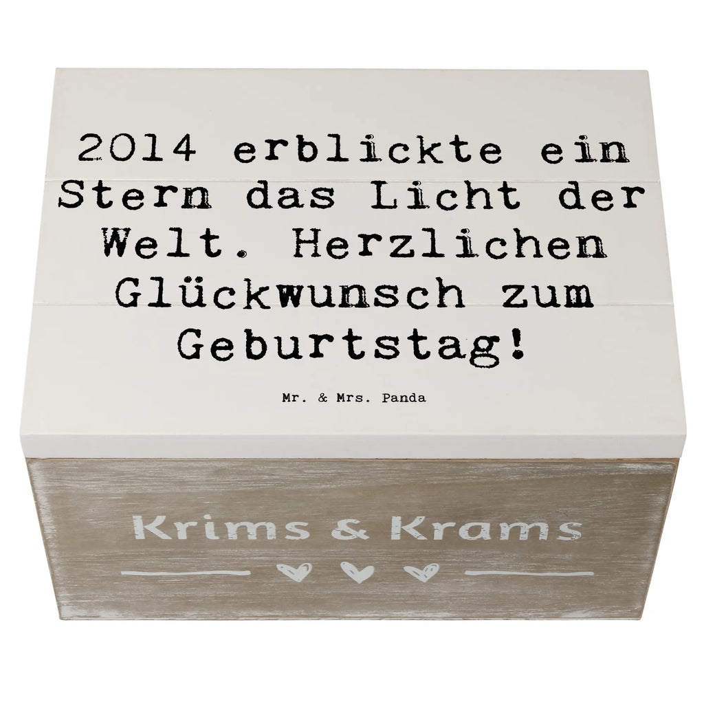 Holzkiste Spruch 2014 Geburtstag Stern Schatzkiste, Schatulle, XXL, Truhe, Dekokiste, Geschenkbox, Erinnerungsbox, Erinnerungskiste, Geschenkdose, Kiste, Holzkiste, Aufbewahrungsbox, Geburtstag, Geburtstagsgeschenk, Geschenk