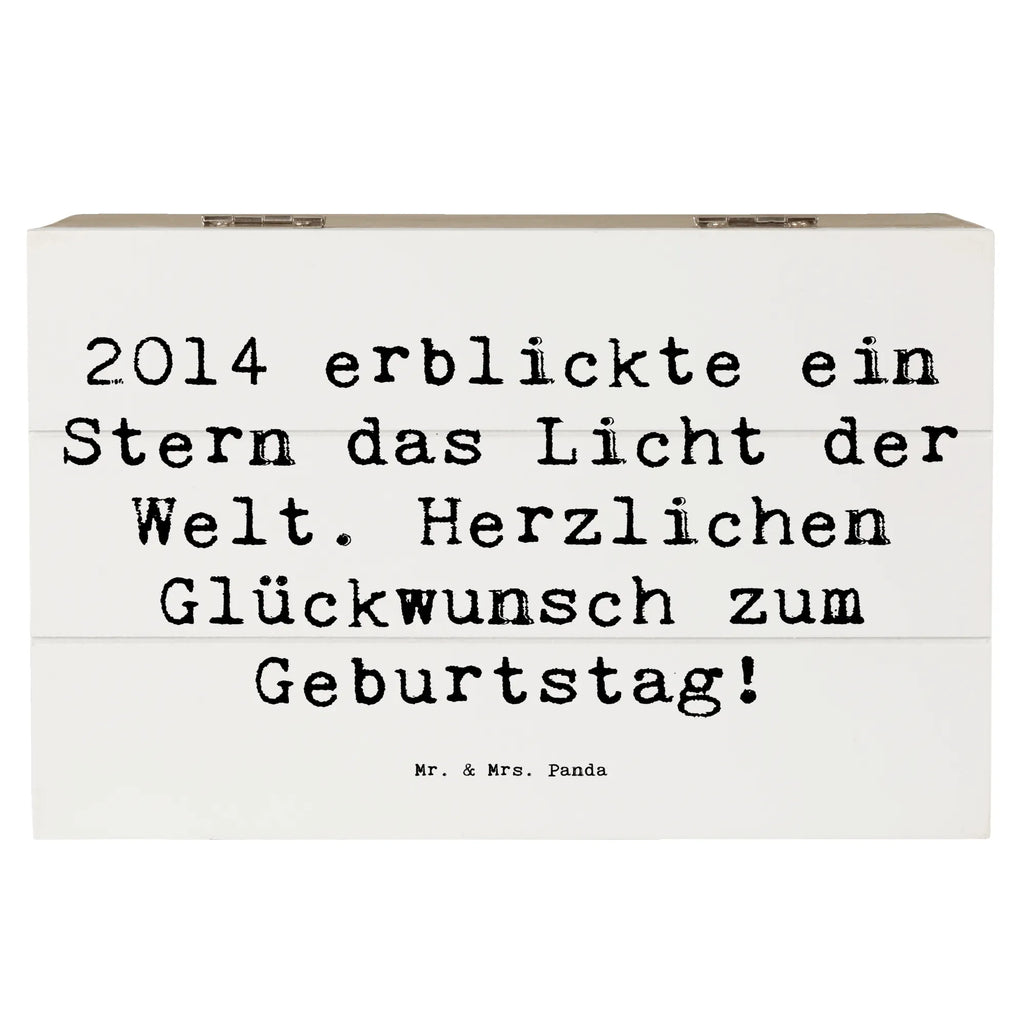 Holzkiste Spruch 2014 Geburtstag Stern Schatzkiste, Schatulle, XXL, Truhe, Dekokiste, Geschenkbox, Erinnerungsbox, Erinnerungskiste, Geschenkdose, Kiste, Holzkiste, Aufbewahrungsbox, Geburtstag, Geburtstagsgeschenk, Geschenk
