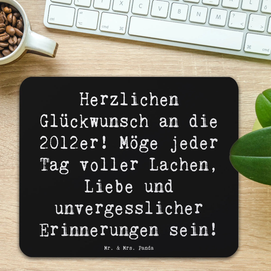 Mauspad Spruch 2012 Geburtstag Glückwünsche Computer zubehör, Mousepad, Mauspad, Mausunterlage, Designer Mauspad, Mauspad Büro, Einzigartiges Mauspad, Arbeitszimmer, Büroausstattung, PC Zubehör, Geburtstag, Geburtstagsgeschenk, Geschenk