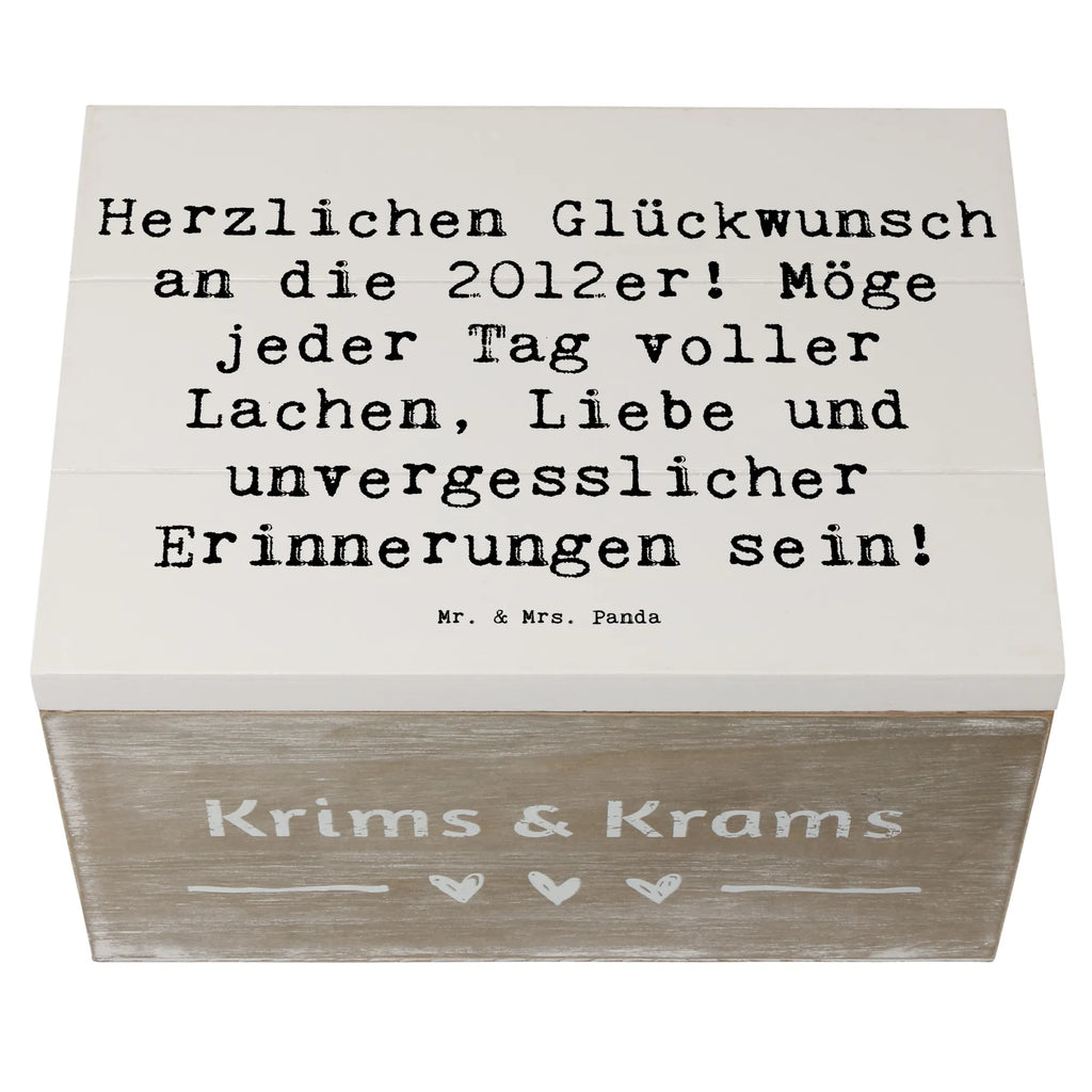 Holzkiste Spruch 2012 Geburtstag Glückwünsche Holzkiste, Schatzkiste, Schatulle, Truhe, Erinnerungsbox, XXL, Aufbewahrungsbox, Erinnerungskiste, Geschenkbox, Kiste, Dekokiste, Geschenkdose, Geburtstag, Geburtstagsgeschenk, Geschenk