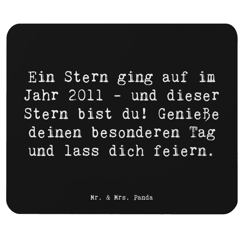 Mauspad Spruch 2011 Geburtstag Stern Einzigartiges Mauspad, Mausunterlage, Mauspad, Mauspad Büro, Computer zubehör, PC Zubehör, Büroausstattung, Designer Mauspad, Mousepad, Arbeitszimmer, Geburtstag, Geburtstagsgeschenk, Geschenk