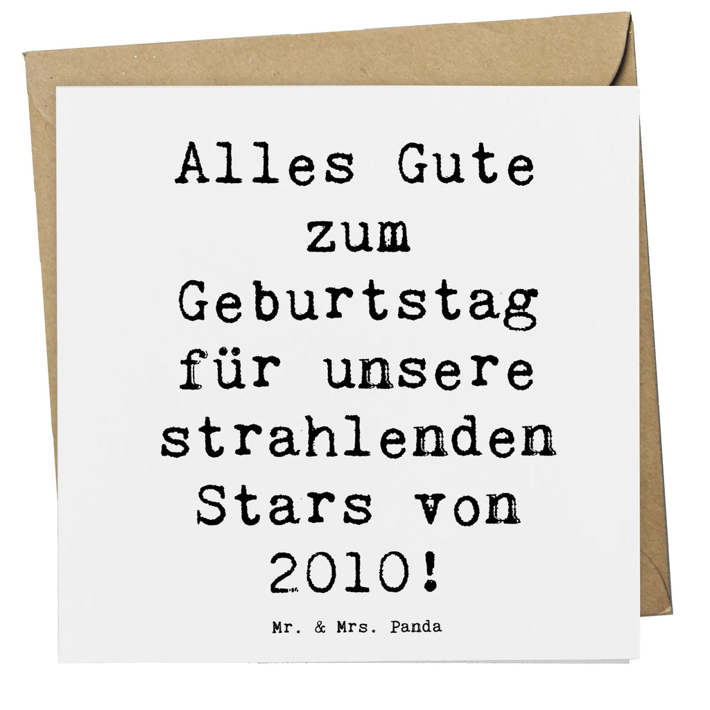 Deluxe Card Saying Alles Gute zum Geburtstag für unsere strahlenden Stars von 2010! Karte, Grußkarte, Klappkarte, Einladungskarte, Glückwunschkarte, Hochzeitskarte, Geburtstagskarte, Hochwertige Grußkarte, Hochwertige Klappkarte, Geburtstag, Geburtstagsgeschenk, Geschenk
