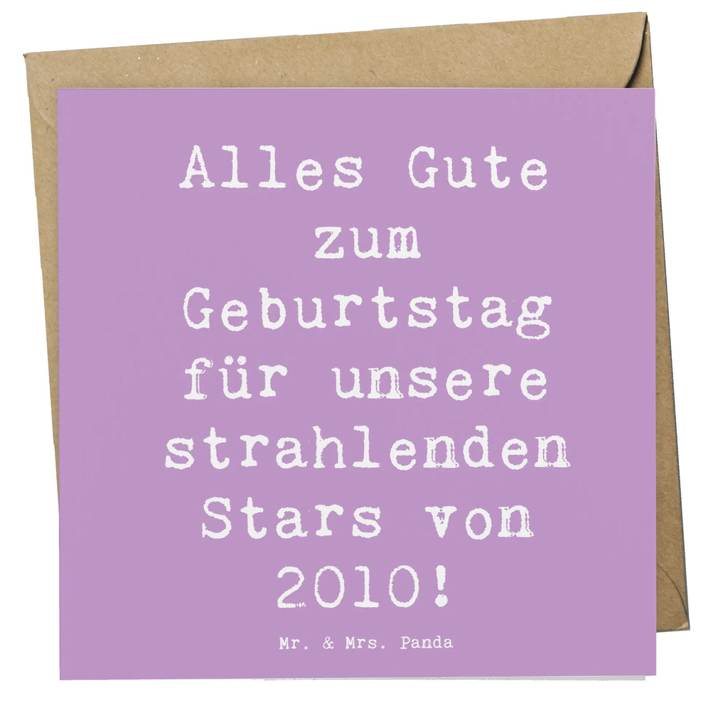 Deluxe Card Saying Alles Gute zum Geburtstag für unsere strahlenden Stars von 2010! Karte, Grußkarte, Klappkarte, Einladungskarte, Glückwunschkarte, Hochzeitskarte, Geburtstagskarte, Hochwertige Grußkarte, Hochwertige Klappkarte, Geburtstag, Geburtstagsgeschenk, Geschenk