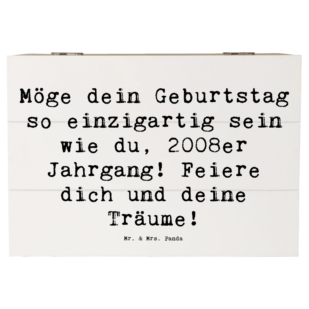 Holzkiste Spruch 2008 Geburtstag Einzigartig Erinnerungskiste, Kiste, Geschenkdose, Schatulle, Erinnerungsbox, Holzkiste, Schatzkiste, Aufbewahrungsbox, XXL, Geschenkbox, Truhe, Dekokiste, Geburtstag, Geburtstagsgeschenk, Geschenk
