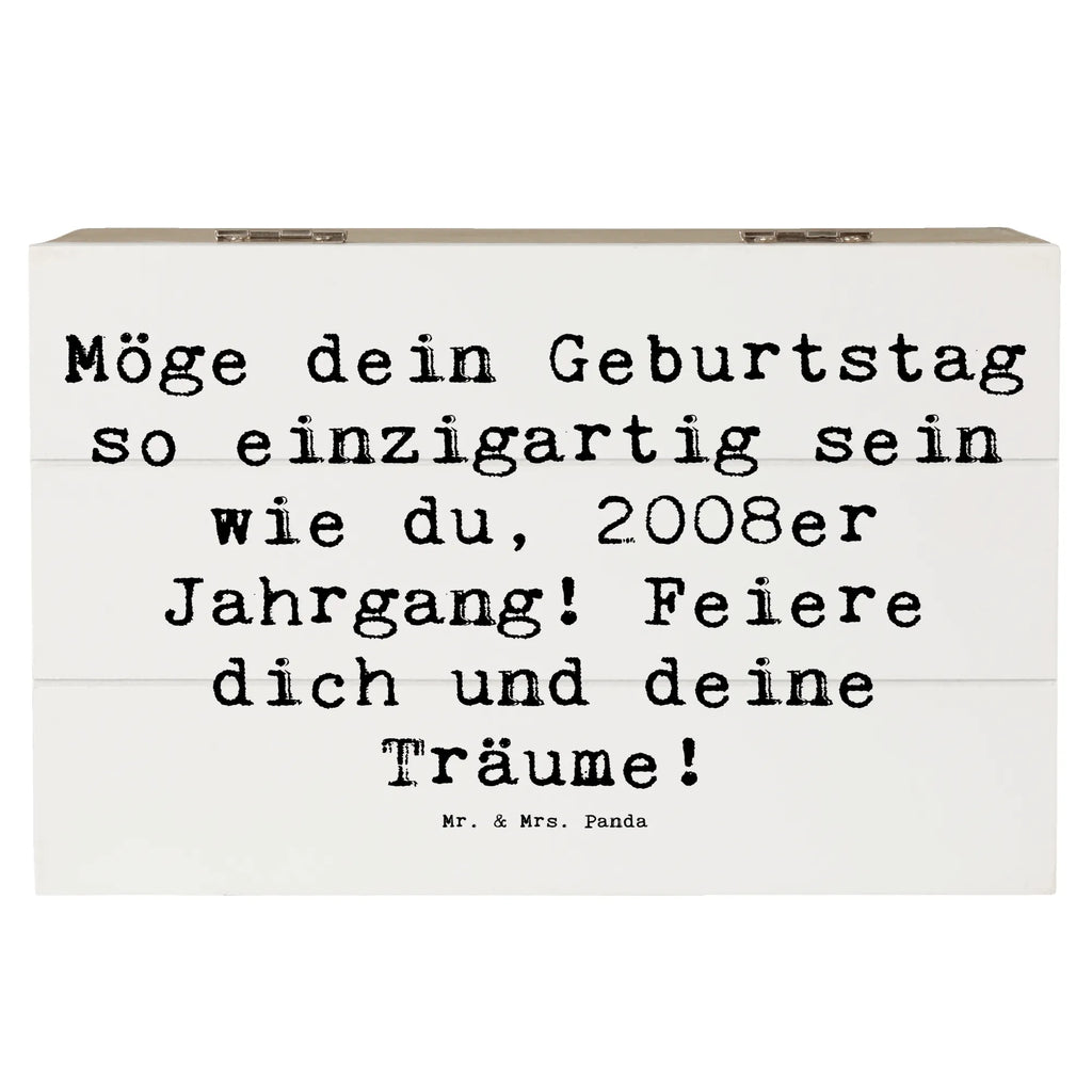 Holzkiste Spruch 2008 Geburtstag Einzigartig Erinnerungskiste, Kiste, Geschenkdose, Schatulle, Erinnerungsbox, Holzkiste, Schatzkiste, Aufbewahrungsbox, XXL, Geschenkbox, Truhe, Dekokiste, Geburtstag, Geburtstagsgeschenk, Geschenk