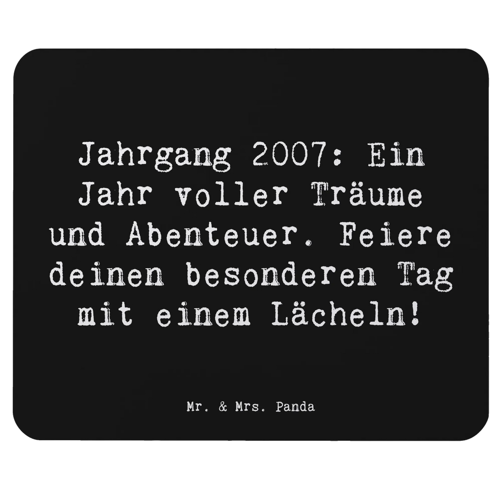 Mauspad Spruch 2007 Geburtstag Mausunterlage, Mauspad Büro, Mousepad, Arbeitszimmer, Mauspad, Büroausstattung, Designer Mauspad, Einzigartiges Mauspad, Computer zubehör, PC Zubehör, Geburtstag, Geburtstagsgeschenk, Geschenk
