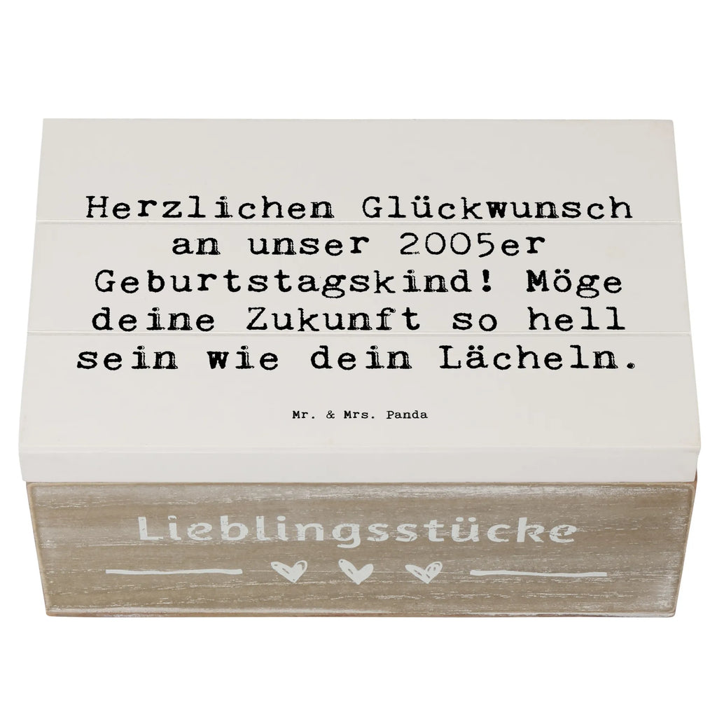 Holzkiste Spruch 2005 Geburtstag Erinnerungskiste, Holzkiste, Dekokiste, Erinnerungsbox, Schatzkiste, Geschenkdose, Schatulle, Aufbewahrungsbox, Truhe, Geschenkbox, XXL, Kiste, Geburtstag, Geburtstagsgeschenk, Geschenk