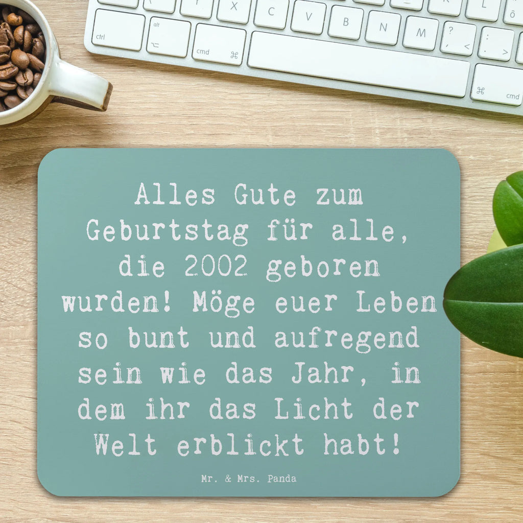 Mauspad Spruch 2002 Geburtstag Einzigartiges Mauspad, Büroausstattung, Computer zubehör, Mousepad, Mauspad, PC Zubehör, Mauspad Büro, Mausunterlage, Designer Mauspad, Arbeitszimmer, Geburtstag, Geburtstagsgeschenk, Geschenk