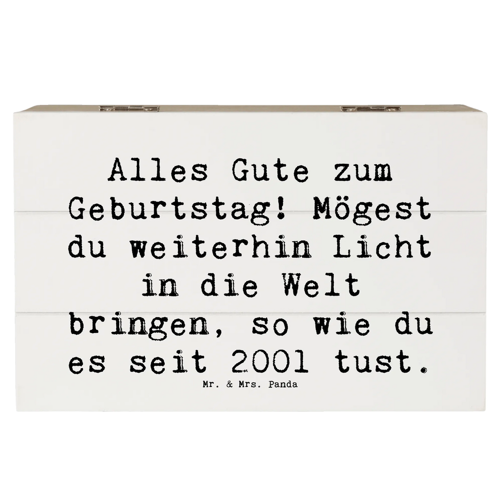 Holzkiste Spruch 2001 Geburtstag Licht Aufbewahrungsbox, Holzkiste, Erinnerungsbox, Kiste, Truhe, Geschenkbox, Erinnerungskiste, XXL, Schatulle, Schatzkiste, Geschenkdose, Dekokiste, Geburtstag, Geburtstagsgeschenk, Geschenk