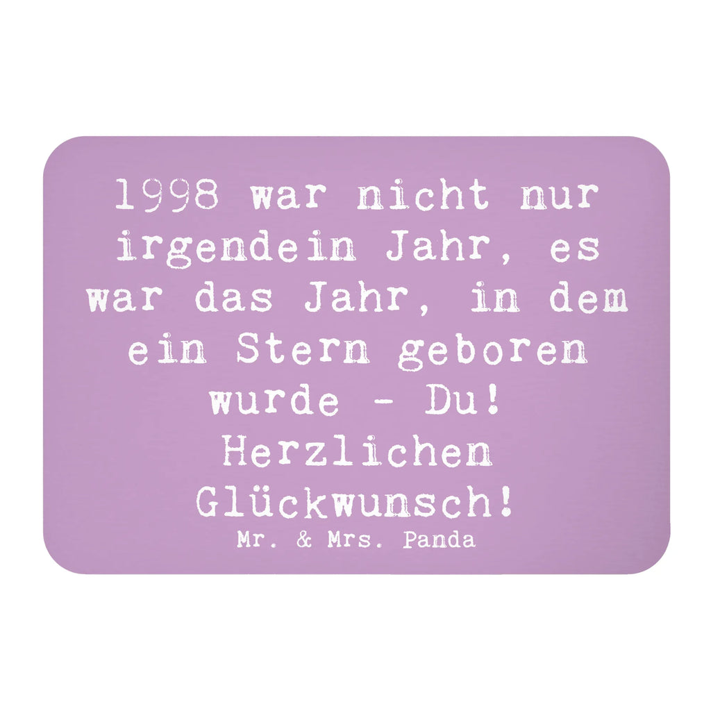 Magnet Saying 1998 war nicht nur irgendein Jahr, es war das Jahr, in dem ein Stern geboren wurde - Du! Herzlichen Glückwunsch! Dekomagnet, Pinnwandmagnet, Whiteboard Magnet, Notiz Magnet, Kühlschrank Dekoration, Motivmagnete, Souvenir Magnet, Kühlschrankmagnet, Geburtstag, Geburtstagsgeschenk, Geschenk
