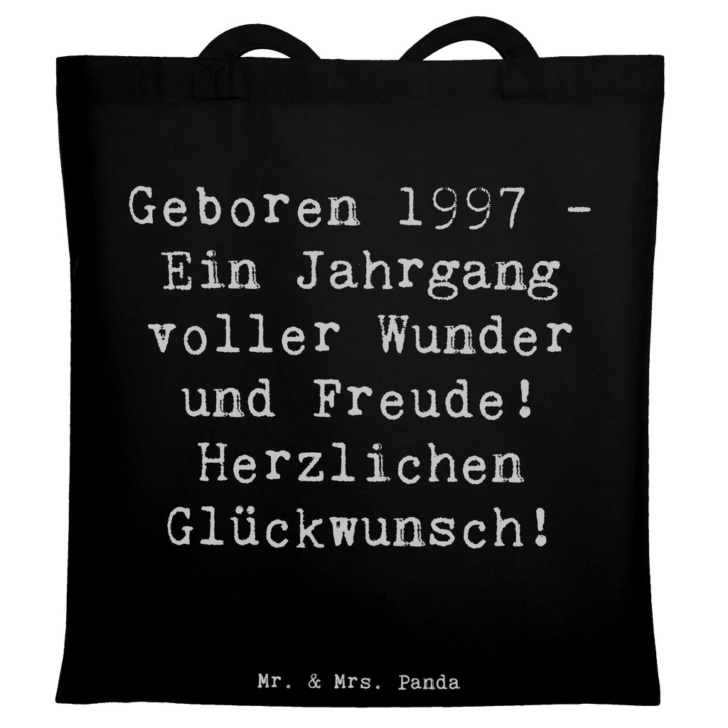 Tragetasche Spruch 1997 Geburtstag Beuteltasche, Beutel, Einkaufstasche, Jutebeutel, Stoffbeutel, Tasche, Shopper, Umhängetasche, Strandtasche, Schultertasche, Stofftasche, Tragetasche, Badetasche, Jutetasche, Einkaufstüte, Laptoptasche, Geburtstag, Geburtstagsgeschenk, Geschenk