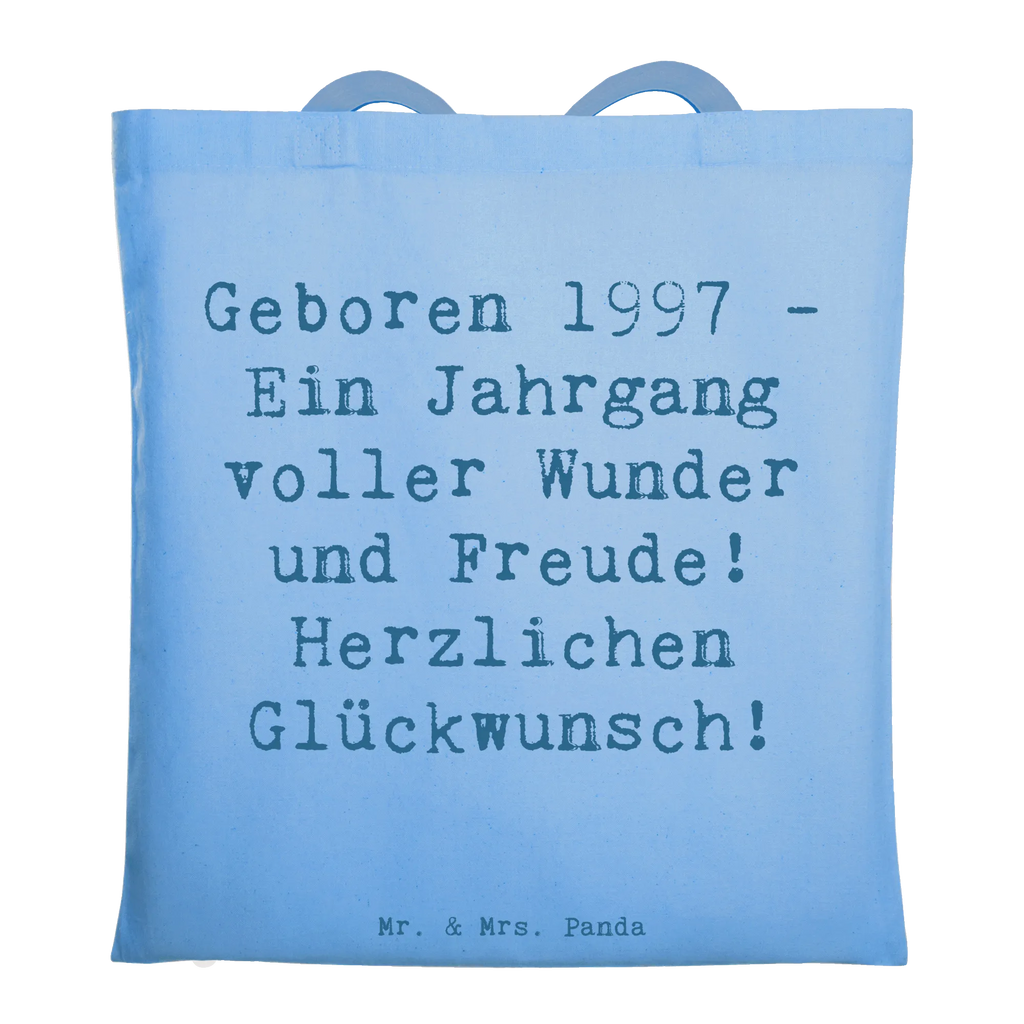 Tragetasche Spruch 1997 Geburtstag Beuteltasche, Beutel, Einkaufstasche, Jutebeutel, Stoffbeutel, Tasche, Shopper, Umhängetasche, Strandtasche, Schultertasche, Stofftasche, Tragetasche, Badetasche, Jutetasche, Einkaufstüte, Laptoptasche, Geburtstag, Geburtstagsgeschenk, Geschenk