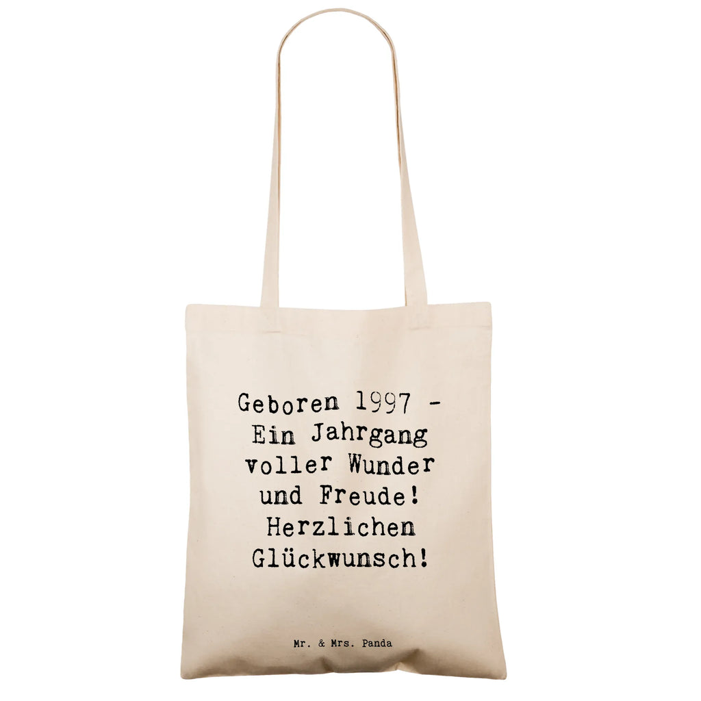 Tragetasche Spruch 1997 Geburtstag Beuteltasche, Beutel, Einkaufstasche, Jutebeutel, Stoffbeutel, Tasche, Shopper, Umhängetasche, Strandtasche, Schultertasche, Stofftasche, Tragetasche, Badetasche, Jutetasche, Einkaufstüte, Laptoptasche, Geburtstag, Geburtstagsgeschenk, Geschenk