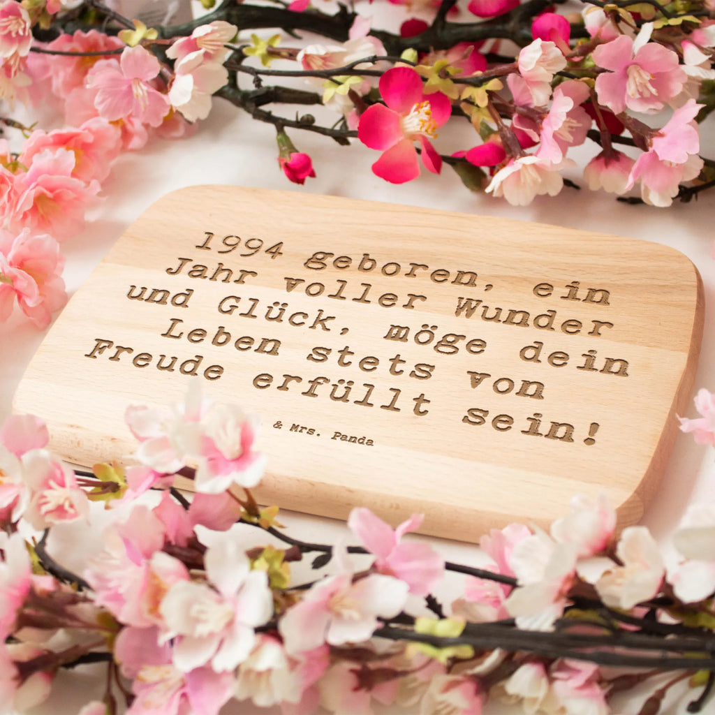Bambus - deska do krojenia Przysłowie 1994 geboren, ein Jahr voller Wunder und Glück, möge dein Leben stets von Freude erfüllt sein! Urodziny, prezent urodzinowy, prezent
