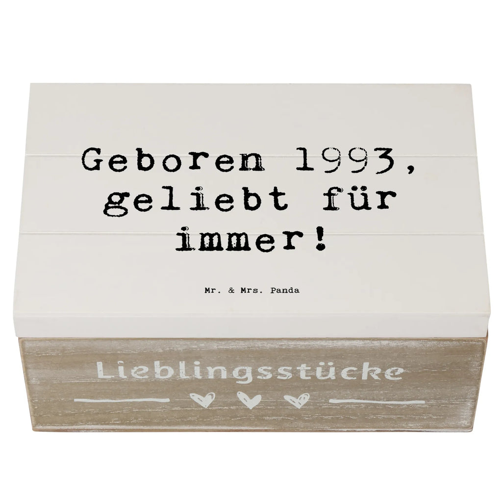 Wooden chest Saying Geboren 1993, geliebt für immer! XXL, Geschenkdose, Erinnerungskiste, Geschenkbox, Aufbewahrungsbox, Erinnerungsbox, Kiste, Schatzkiste, Truhe, Dekokiste, Schatulle, Holzkiste, Geburtstag, Geburtstagsgeschenk, Geschenk