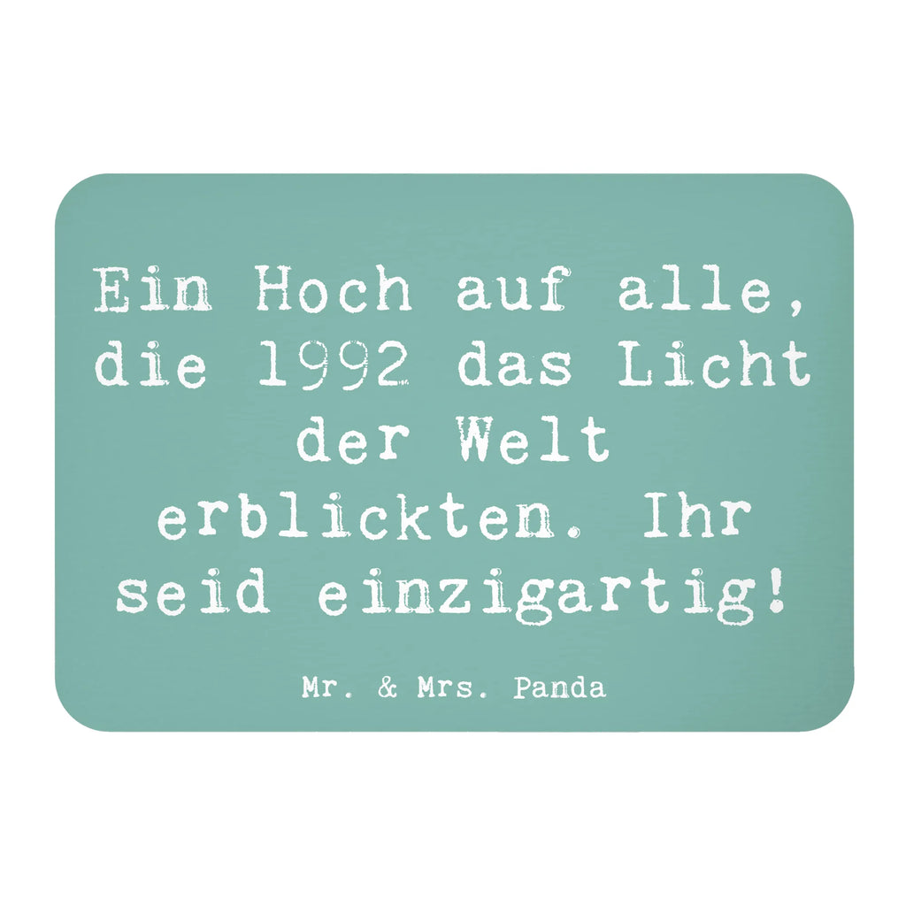 Magnet Saying Ein Hoch auf alle, die 1992 das Licht der Welt erblickten. Ihr seid einzigartig! Motivmagnete, Kühlschrankmagnet, Souvenir Magnet, Dekomagnet, Whiteboard Magnet, Notiz Magnet, Kühlschrank Dekoration, Pinnwandmagnet, Geburtstag, Geburtstagsgeschenk, Geschenk