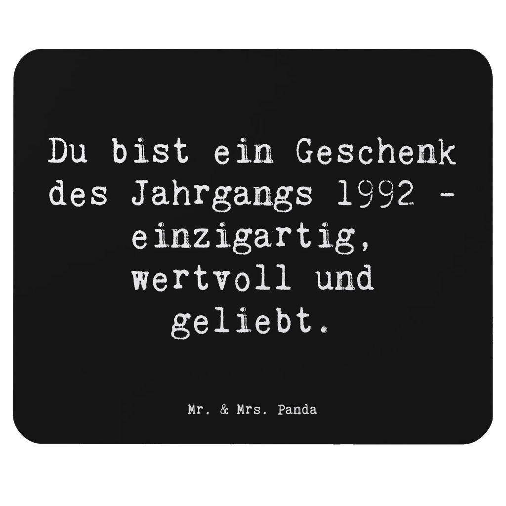 Mouse mat Saying Du bist ein Geschenk des Jahrgangs 1992 - einzigartig, wertvoll und geliebt. Mauspad Büro, PC Zubehör, Büroausstattung, Computer zubehör, Designer Mauspad, Einzigartiges Mauspad, Mauspad, Mausunterlage, Mousepad, Arbeitszimmer, Geburtstag, Geburtstagsgeschenk, Geschenk