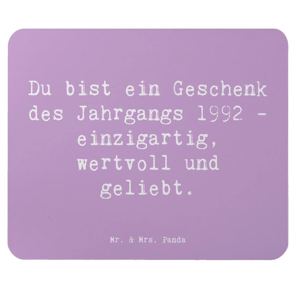 Mouse mat Saying Du bist ein Geschenk des Jahrgangs 1992 - einzigartig, wertvoll und geliebt. Mauspad Büro, PC Zubehör, Büroausstattung, Computer zubehör, Designer Mauspad, Einzigartiges Mauspad, Mauspad, Mausunterlage, Mousepad, Arbeitszimmer, Geburtstag, Geburtstagsgeschenk, Geschenk