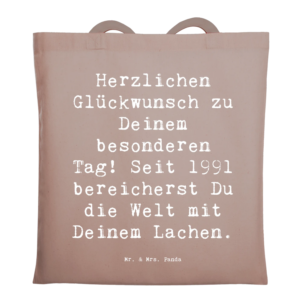 Tragetasche Spruch 1991 Geburtstag Beuteltasche, Beutel, Einkaufstasche, Jutebeutel, Stoffbeutel, Tasche, Shopper, Umhängetasche, Strandtasche, Schultertasche, Stofftasche, Tragetasche, Badetasche, Jutetasche, Einkaufstüte, Laptoptasche, Geburtstag, Geburtstagsgeschenk, Geschenk