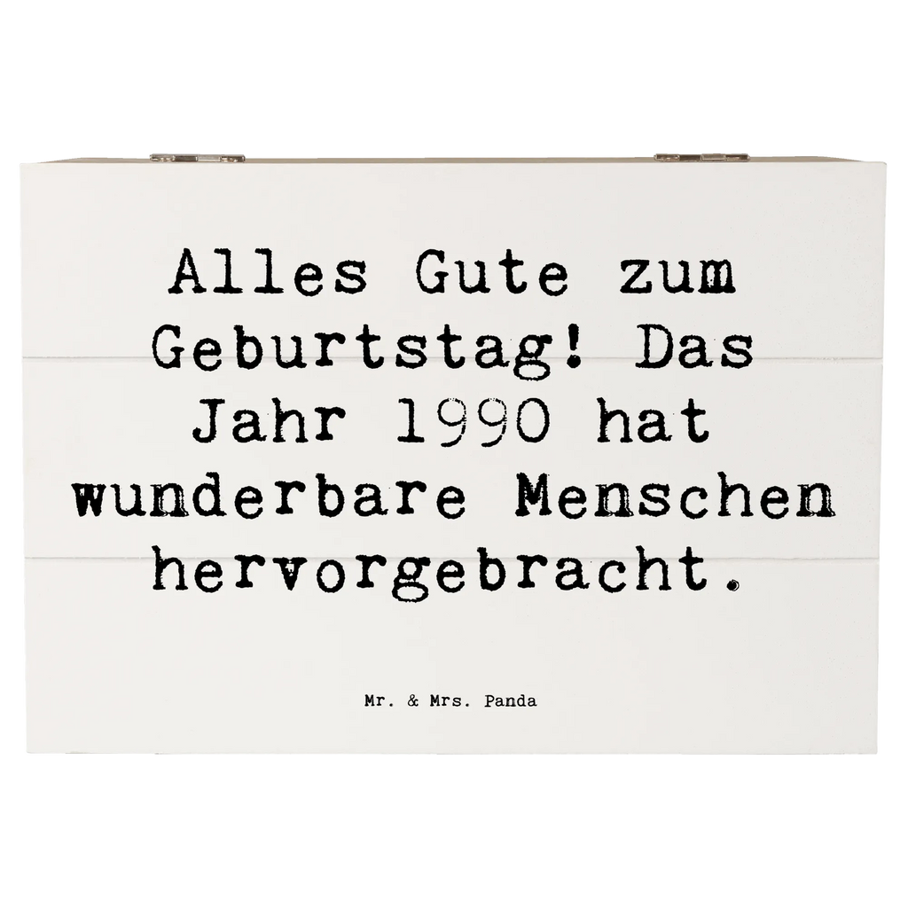 Holzkiste Spruch 1990 Geburtstag Dekokiste, Kiste, XXL, Schatzkiste, Geschenkdose, Truhe, Schatulle, Erinnerungsbox, Holzkiste, Geschenkbox, Erinnerungskiste, Aufbewahrungsbox, Geburtstag, Geburtstagsgeschenk, Geschenk