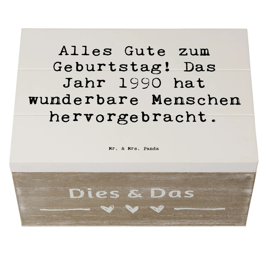Holzkiste Spruch 1990 Geburtstag Dekokiste, Kiste, XXL, Schatzkiste, Geschenkdose, Truhe, Schatulle, Erinnerungsbox, Holzkiste, Geschenkbox, Erinnerungskiste, Aufbewahrungsbox, Geburtstag, Geburtstagsgeschenk, Geschenk
