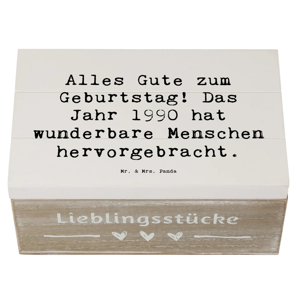 Holzkiste Spruch 1990 Geburtstag Dekokiste, Kiste, XXL, Schatzkiste, Geschenkdose, Truhe, Schatulle, Erinnerungsbox, Holzkiste, Geschenkbox, Erinnerungskiste, Aufbewahrungsbox, Geburtstag, Geburtstagsgeschenk, Geschenk