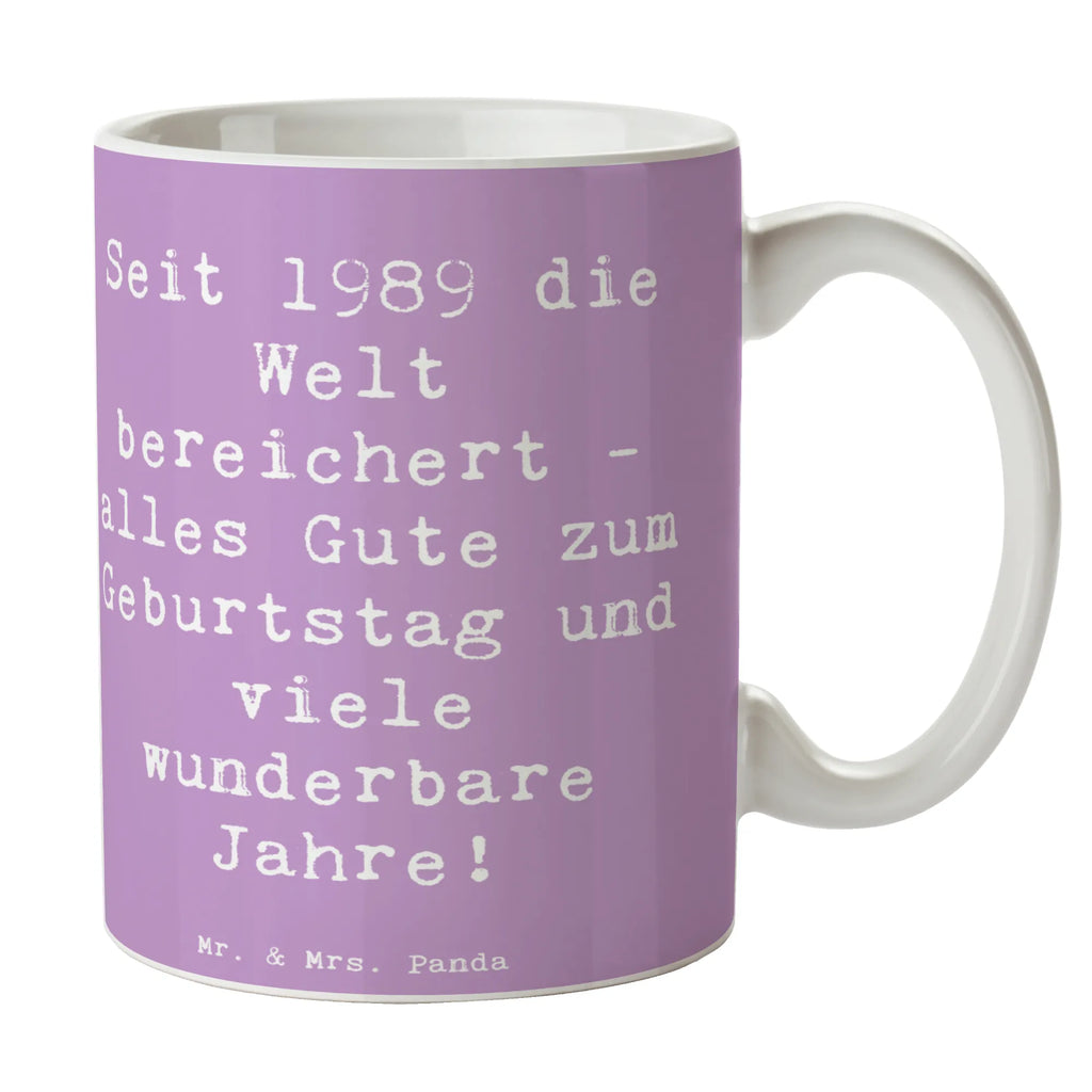 Tasse 1989 Geburtstag Tasse mit Motiven, Kaffeetasse, Keramiktasse, Bürotasse, Geschenktasse, Tasse, Teetasse, Tasse mit Zitaten, Porzellantasse, Geburtstag, Geburtstagsgeschenk, Geschenk