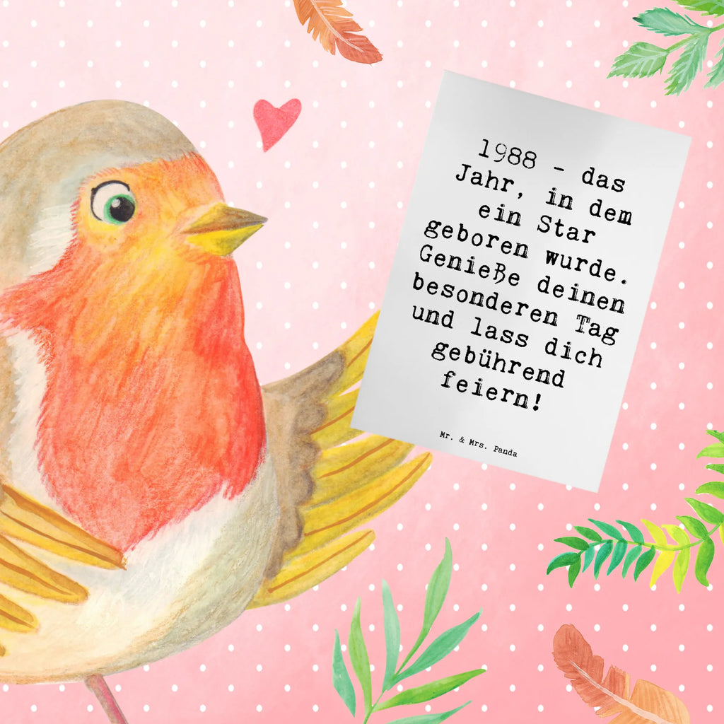 Grußkarte Spruch 1988 Geburtstag Geburtstagskarte, Hochzeitskarte, Glückwunschkarte, Ansichtskarten, Karte, Grußkarte, Einladungskarte, Klappkarte, Geburtstag, Geburtstagsgeschenk, Geschenk