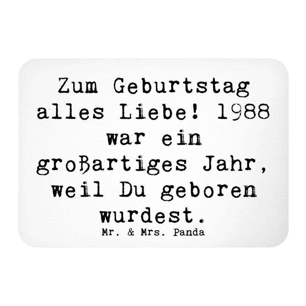 Magnet Spruch 1988 Geburtstag Souvenir Magnet, Notiz Magnet, Kühlschrankmagnet, Pinnwandmagnet, Whiteboard Magnet, Dekomagnet, Motivmagnete, Kühlschrank Dekoration, Geburtstag, Geburtstagsgeschenk, Geschenk