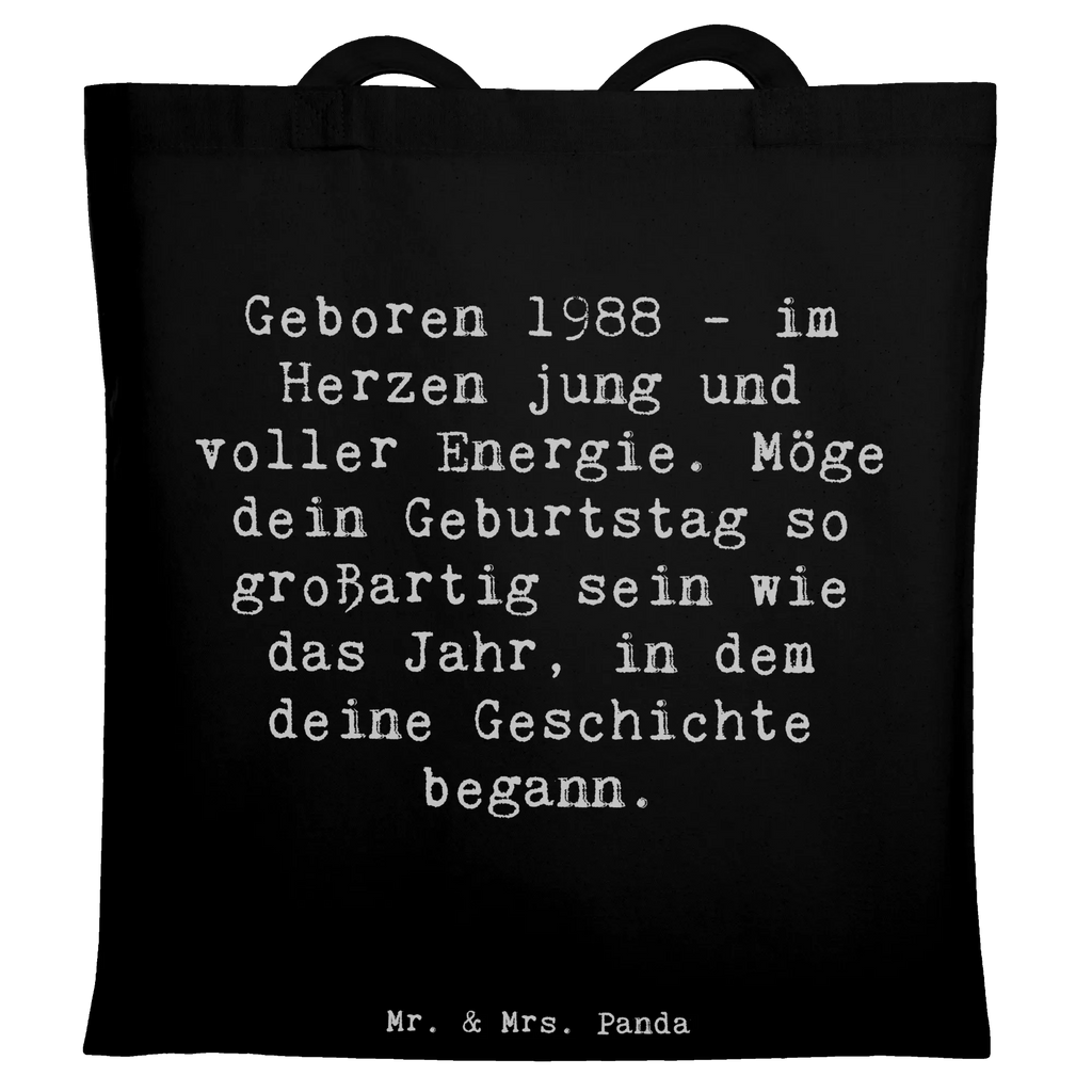 Tragetasche Spruch 1988 Geburtstag Beutel, Badetasche, Schultertasche, Einkaufstüte, Einkaufstasche, Shopper, Stofftasche, Strandtasche, Beuteltasche, Jutetasche, Umhängetasche, Stoffbeutel, Jutebeutel, Tasche, Laptoptasche, Tragetasche, Geburtstag, Geburtstagsgeschenk, Geschenk