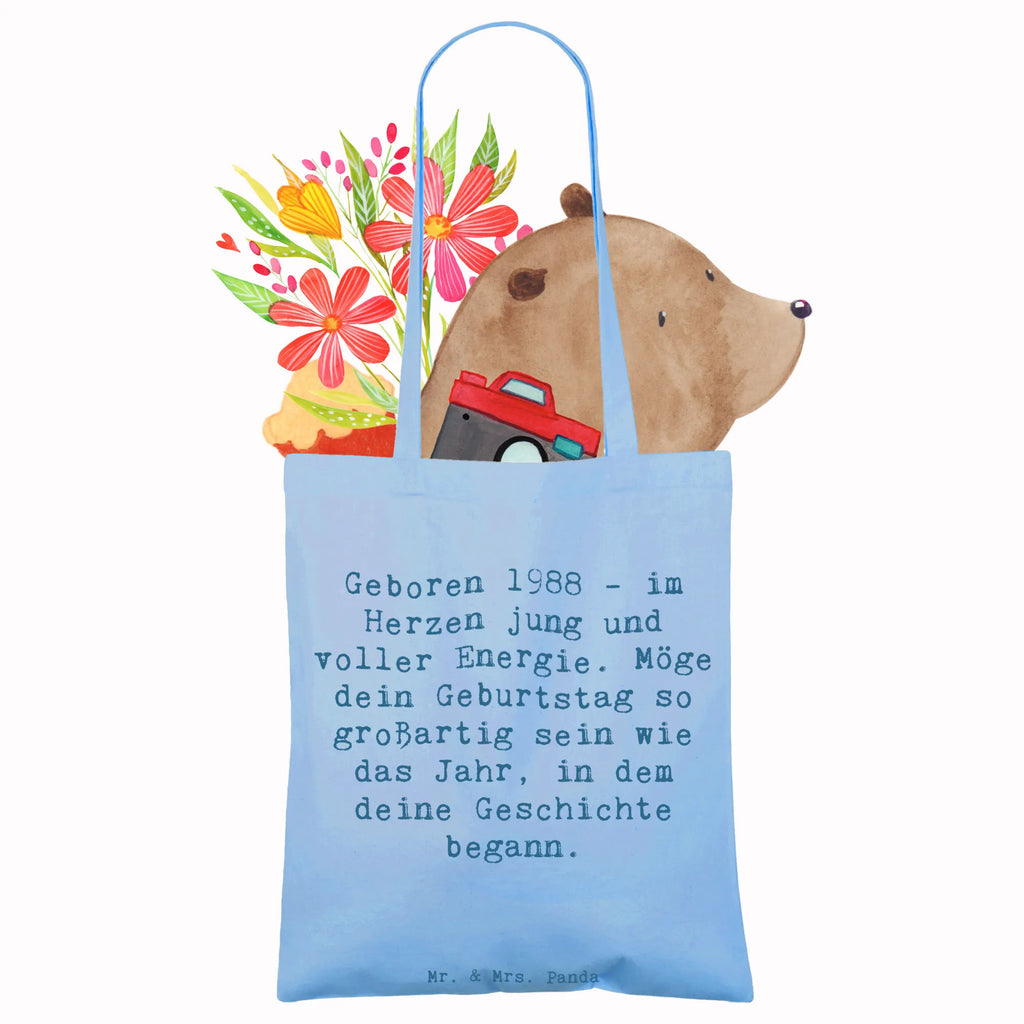 Tragetasche Spruch 1988 Geburtstag Beutel, Badetasche, Schultertasche, Einkaufstüte, Einkaufstasche, Shopper, Stofftasche, Strandtasche, Beuteltasche, Jutetasche, Umhängetasche, Stoffbeutel, Jutebeutel, Tasche, Laptoptasche, Tragetasche, Geburtstag, Geburtstagsgeschenk, Geschenk