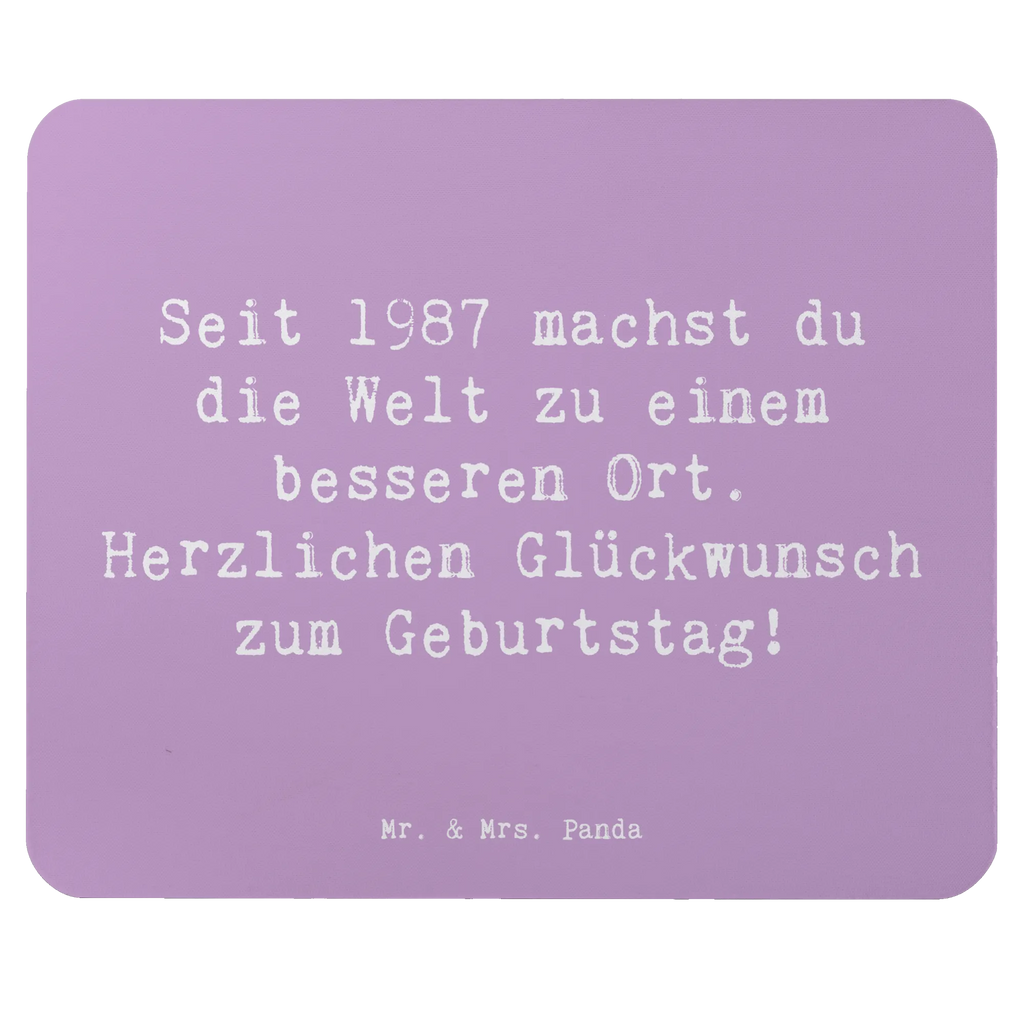 Mauspad Spruch 1987 Geburtstag Computer zubehör, Mauspad, Arbeitszimmer, PC Zubehör, Mausunterlage, Einzigartiges Mauspad, Mousepad, Designer Mauspad, Büroausstattung, Mauspad Büro, Geburtstag, Geburtstagsgeschenk, Geschenk