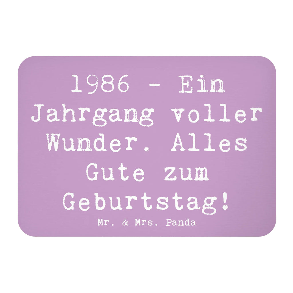 Magnet Saying 1986 - Ein Jahrgang voller Wunder. Alles Gute zum Geburtstag! Whiteboard Magnet, Motivmagnete, Kühlschrankmagnet, Pinnwandmagnet, Dekomagnet, Notiz Magnet, Souvenir Magnet, Kühlschrank Dekoration, Geburtstag, Geburtstagsgeschenk, Geschenk