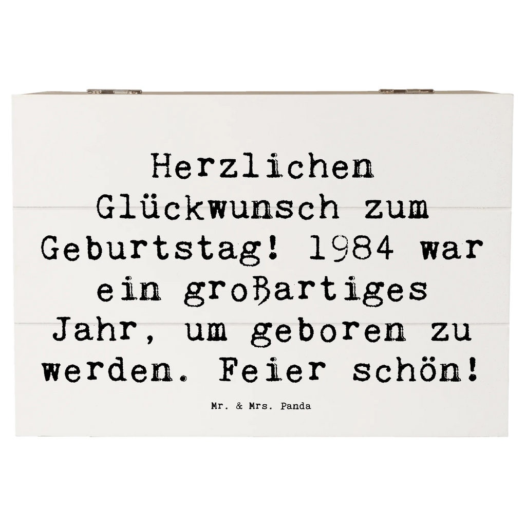 Holzkiste Spruch 1984 Geburtstag Schatzkiste, Geschenkdose, Truhe, Erinnerungskiste, Erinnerungsbox, Schatulle, XXL, Holzkiste, Dekokiste, Aufbewahrungsbox, Geschenkbox, Kiste, Geburtstag, Geburtstagsgeschenk, Geschenk