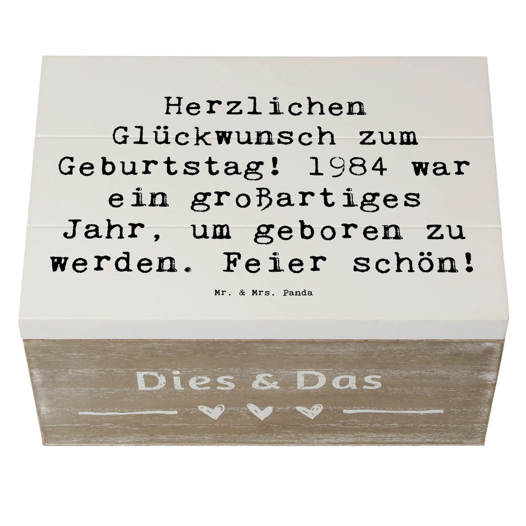 Holzkiste Spruch 1984 Geburtstag Schatzkiste, Geschenkdose, Truhe, Erinnerungskiste, Erinnerungsbox, Schatulle, XXL, Holzkiste, Dekokiste, Aufbewahrungsbox, Geschenkbox, Kiste, Geburtstag, Geburtstagsgeschenk, Geschenk