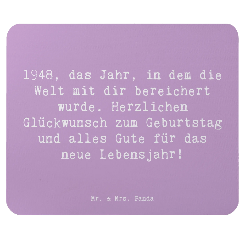 Mauspad Spruch 1948 Geburtstag Mauspad, PC Zubehör, Mauspad Büro, Arbeitszimmer, Computer zubehör, Einzigartiges Mauspad, Designer Mauspad, Büroausstattung, Mausunterlage, Mousepad, Geburtstag, Geburtstagsgeschenk, Geschenk