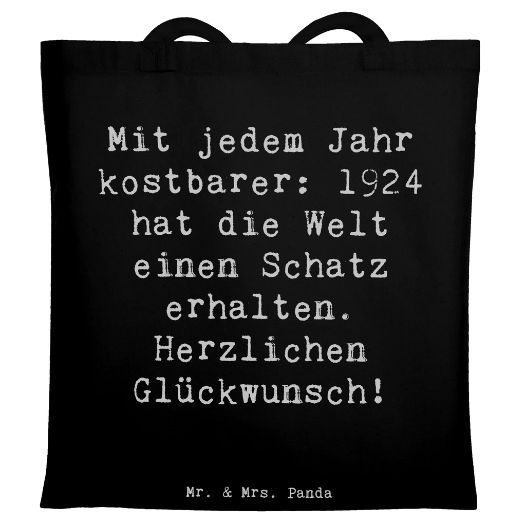 Tragetasche Spruch 1924 Geburtstag Stoffbeutel, Tragetasche, Stofftasche, Einkaufstasche, Beuteltasche, Shopper, Laptoptasche, Jutetasche, Umhängetasche, Badetasche, Strandtasche, Schultertasche, Jutebeutel, Beutel, Tasche, Einkaufstüte, Geburtstag, Geburtstagsgeschenk, Geschenk