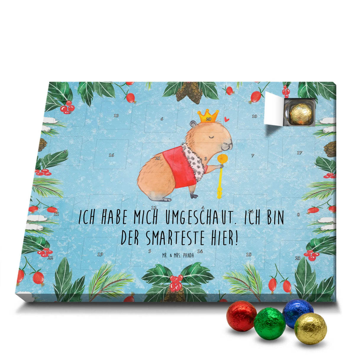 Chocolate advent calendar Capybara King