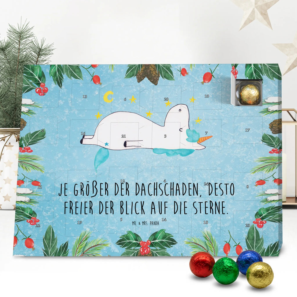 Chocolate advent calendar unicorn starry sky stars, girlfriend gift, heaven, girlfriend present