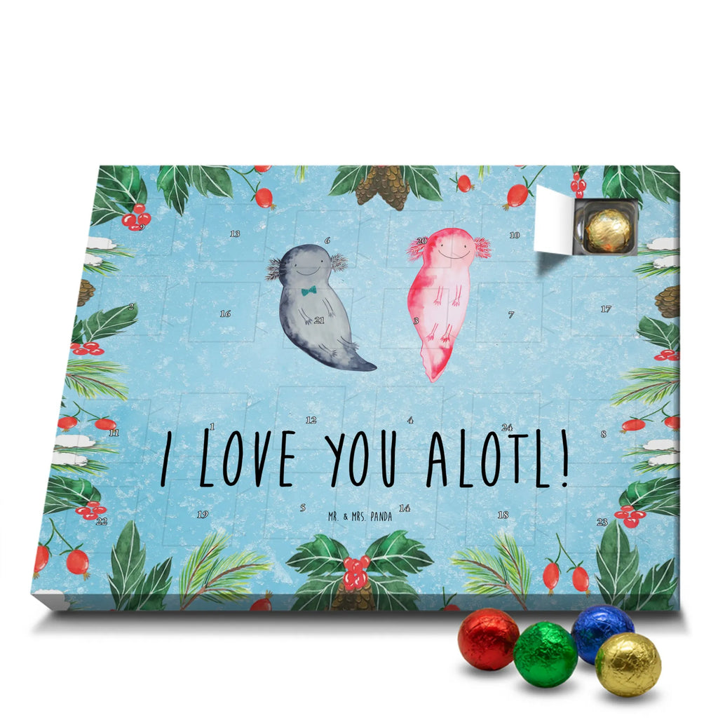 Chocolate advent calendar axolotl Love Loving, Marriage, Proposal of marriage, anniversary gift, Together, Love gift, gift for her, gift for him, Two, Valentine&#39;s Day Gift for Women Love Gift Anniversary Wedding Anniversary Party Favor Gift for Girlfriend Gift for Partner Boyfriend Gift Token of Love for Men for Husband