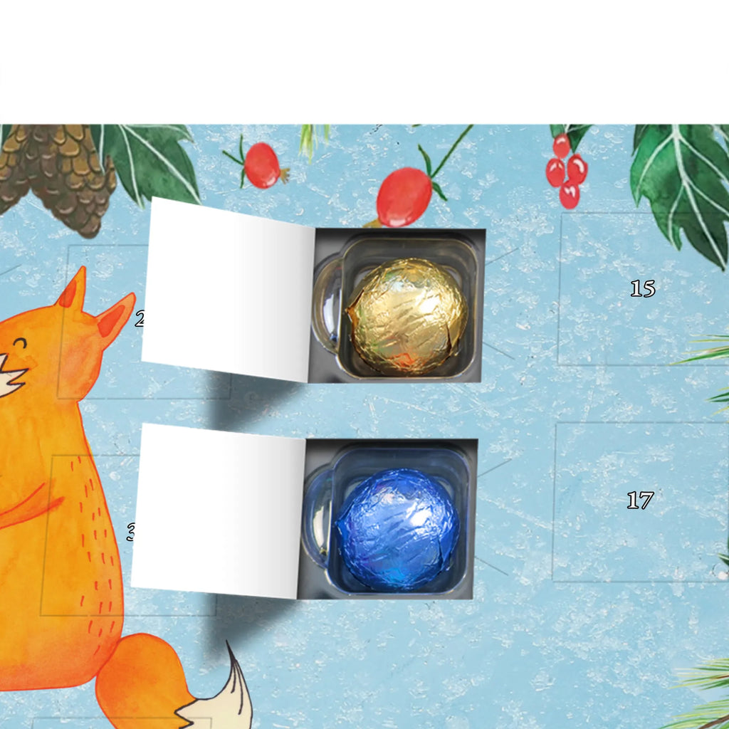 Chocolate advent calendar Fox guitar forest wildlife, clever as a fox, foxes, animal lover, music saying, singer, gift musician, guitar, musician