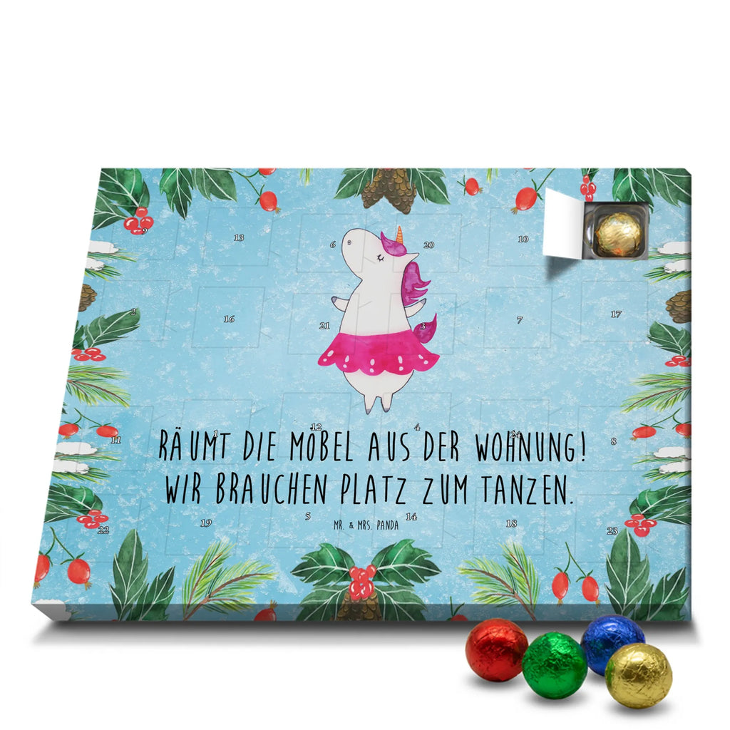 Chocolate advent calendar unicorn ballerina dancer present, Celebration, Dancing, Flat, Fun, Dancer gift