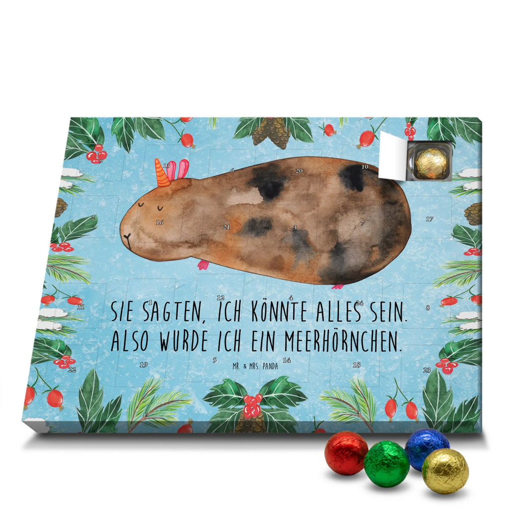Chocolate advent calendar unicorn Guinea pig guinea pig, squirrels