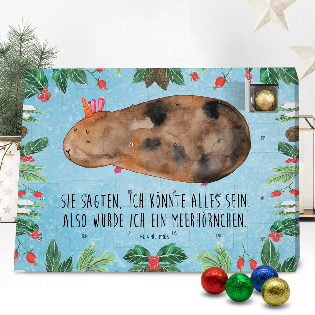 Chocolate advent calendar unicorn Guinea pig guinea pig, squirrels