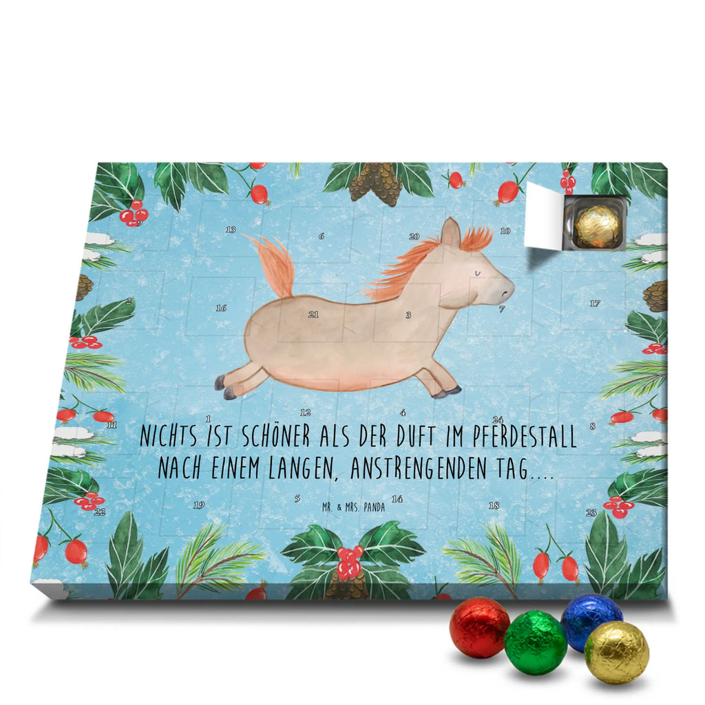 Chocolate advent calendar Horse Jump farm animals, animals, farm, riding, horse stable, horse owner, stable, horses, riding out, horse