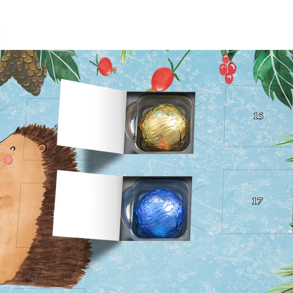 Chocolate advent calendar Hedgehog Flower gift ideas, gifts, small animals, good mood, cute, funny sayings, cute animal motives, hand drawn, special gifts, card, animal lover, hospital, illness, get well soon, recovery wishes, sick, visit