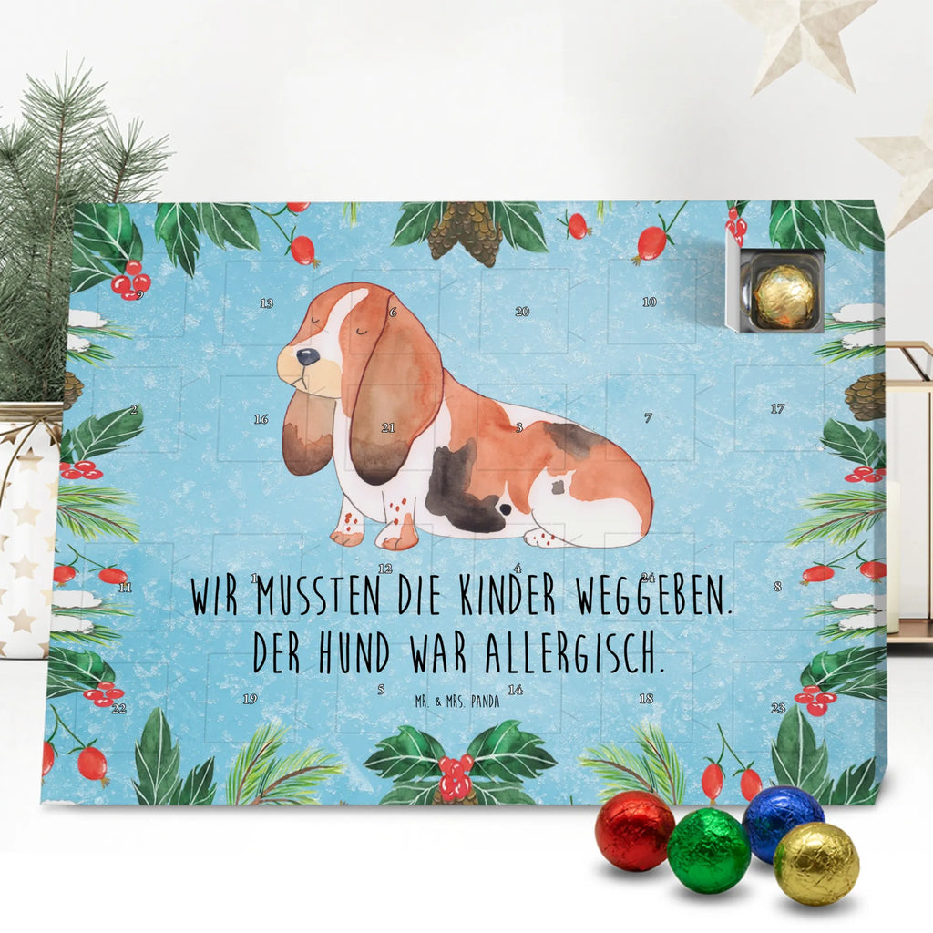 Chocolate advent calendar Dog Basset Hound mutt, dog sayings, love dogs, dog mama, funny gifts for dog owners, woof, what do you give a dog lover, dog breed, Christmas gifts for dogs, gifts for dogs, bag with dog print, love for dogs, hound, dog decorative items, dog love, childless